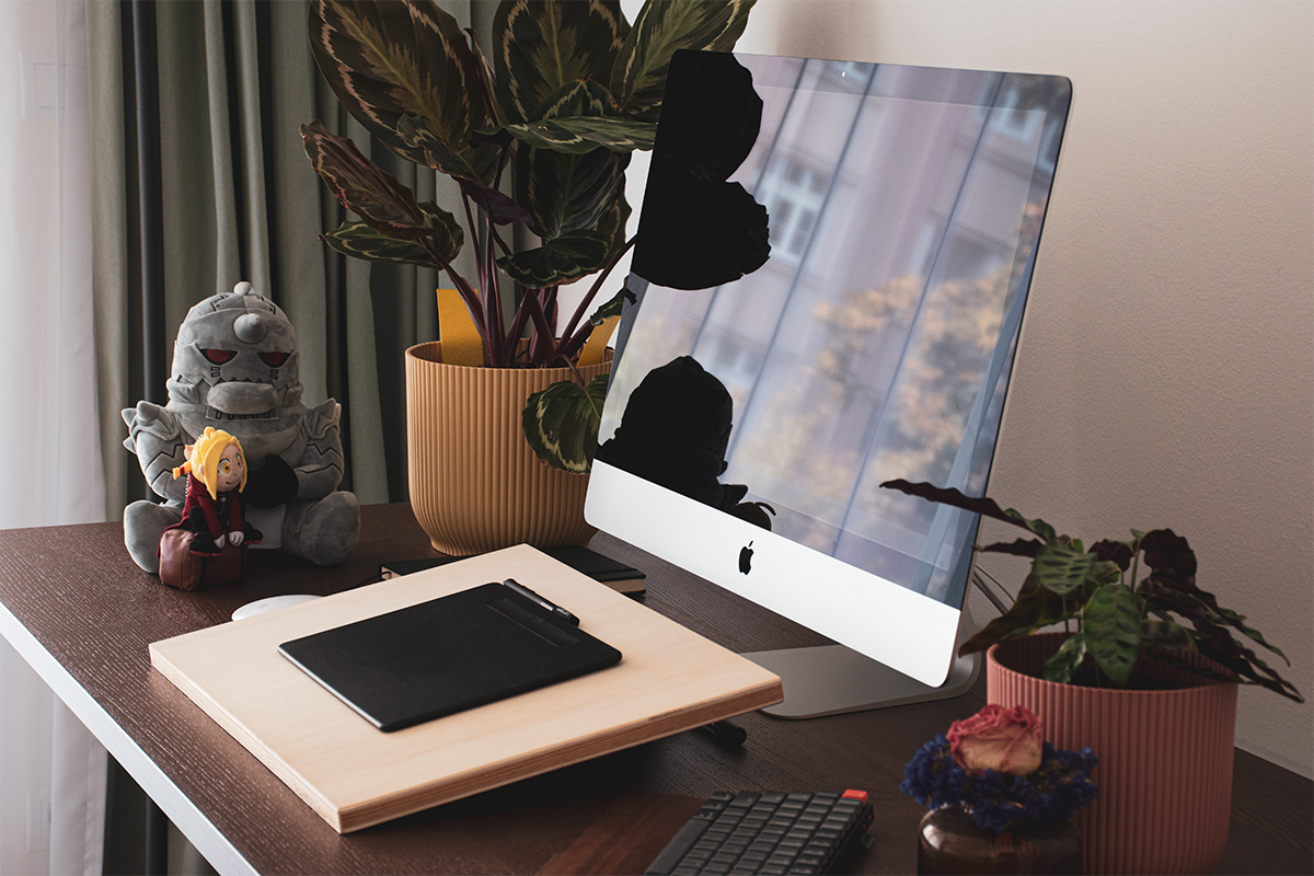 My working desk