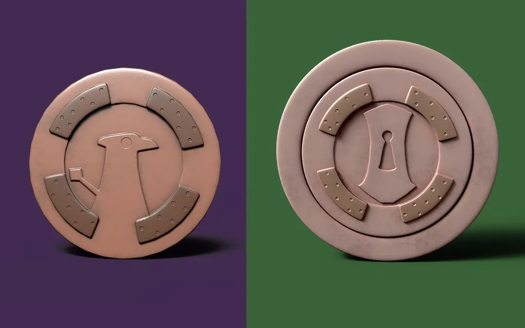 Manhole cover from death door game