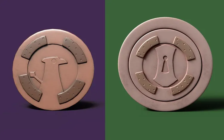 Manhole cover from death door game